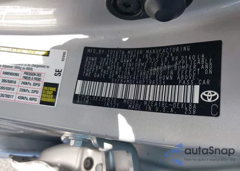 2024 Toyota Corolla Le from USA, damaged, VIN 5YFB4MDE4RP196554